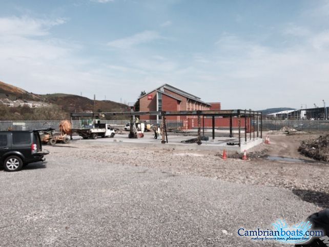 New site coming along